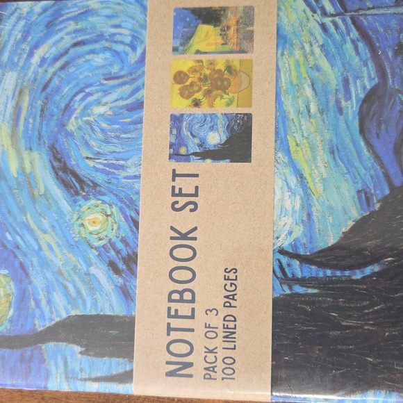 Starry Night Notebook Set - Blue - Picture 2 of 4